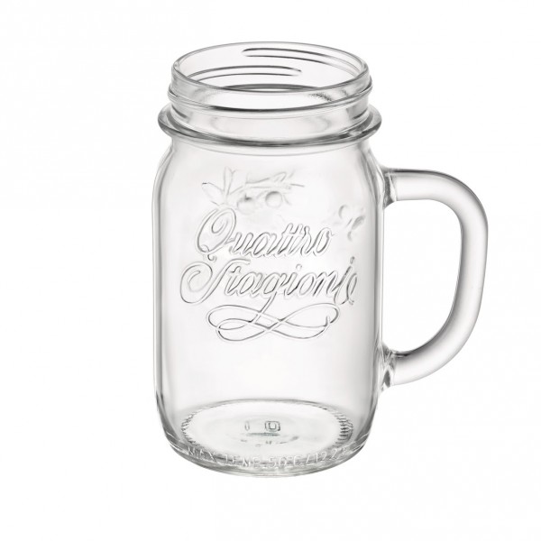Vaso Quattro Stagioni+con+manico+Trasparente