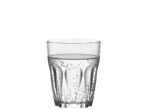 Bicchiere Perugia 17 cl per acqua GMA serigrafia su vetro