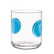 Bicchiere Acqua Giove Azzurro 31 cl Bormioli Rocco GMA serigrafia VR