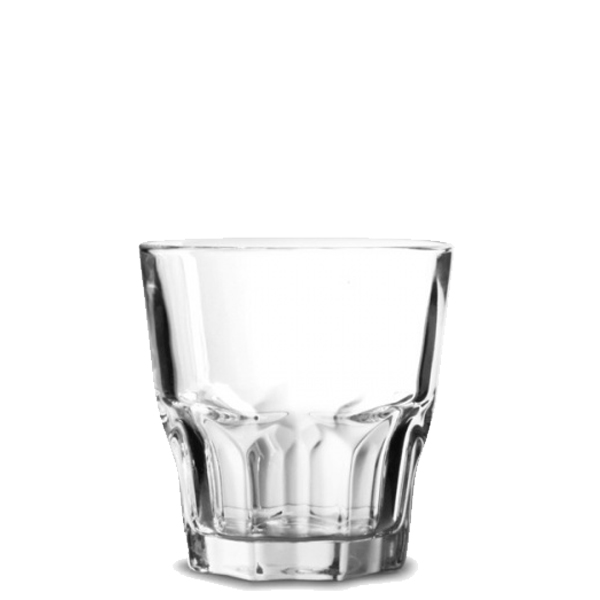 Bicchieri Granity 20 cl vetro temperato per acqua e bibite Arcoroc GMA personalizzazione vetro