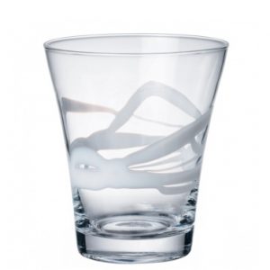 Bicchiere Ceralacca Lui Bianco 38 cl Bormioli Rocco GMA serigrafia su vetro
