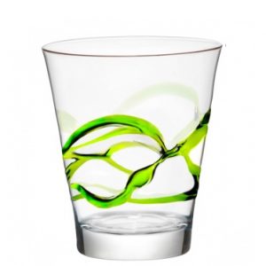 Bicchiere Ceralacca Lui Verde 38 cl Bormioli Rocco GMA serigrafia su vetro
