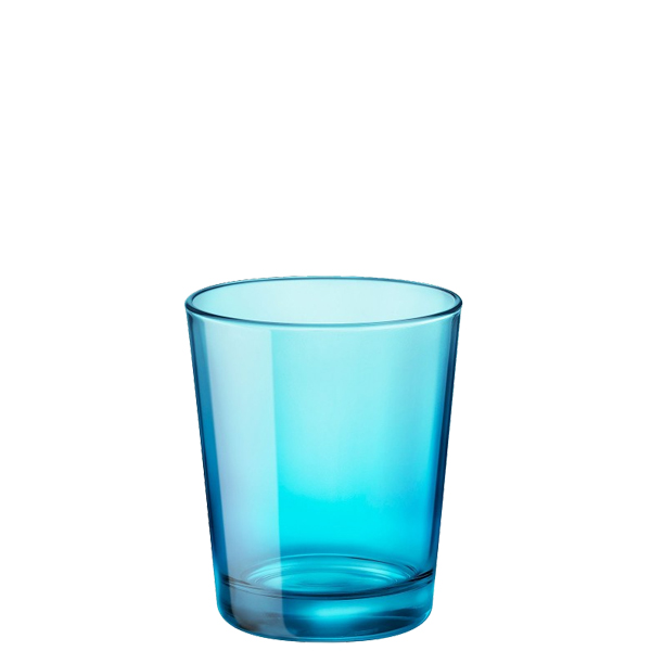 Bicchiere Castore Azzurro 30 cl Bormioli Rocco GMA serigrafia su vetro