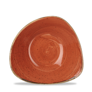Piatto Fondo Triangolare Stonecast Arancione 23,5 cm