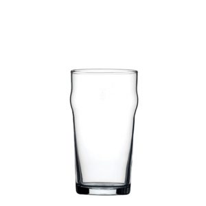 Bicchiere Birra 28 cl Nonic Arcoroc GMA serigrafia logo su vetro