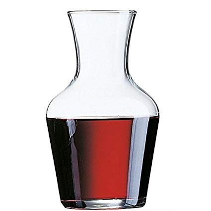 Brocca Caraffa Decanter per vino acqua bevande della Bormioli modello Bistrot capienza 1/2 litro 