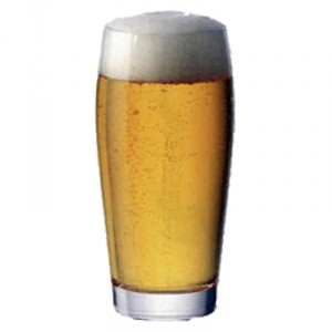 Bicchiere birra Biconico 53,5 cl GMA serigrafia su vetro