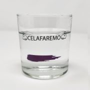 Bicchiere per acqua Arcobaleno 36.6 cl GMA Serigrafia personalizzazione vetro