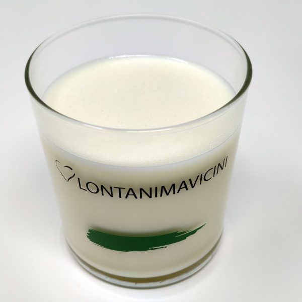 Bicchiere per latte Arcobaleno 36.6 cl GMA Serigrafia personalizzazione vetro