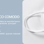 Mascherina con elastico in cotone per consegne a domicilio Gma serigrafia