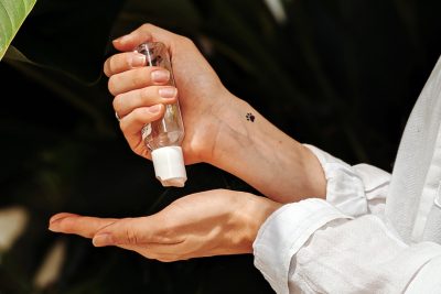 Detergente covid per borsa, gel mani igienizzante, virucida professionale GMA