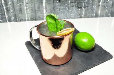 Bicchieri Moscow Mule e tazze mug mule in rame personalizzabili GMA