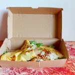 Scatola con coperchio per asporto Avana 20,5×10,7 cm Box asporto e consegne take away