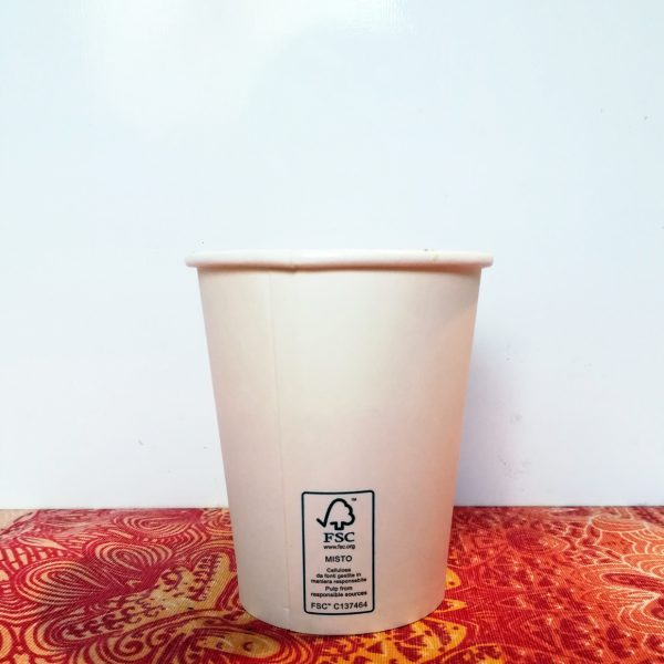 Bicchieri Cappuccino biodegradabile in cellulosa e PLA GMA delivery