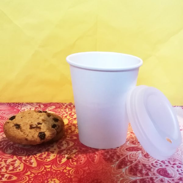 Bicchiere Cappuccino biodegradabile in cellulosa e PLA GMA asporto