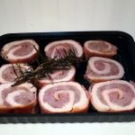Vaschetta rettangolare nera 1L 22,7×17,7×3,3 cm - Contenitori per asporto GMA