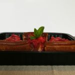 Vaschetta rettangolare nera 1L 22,7×17,7×3,3 cm - Contenitori per asporto GMA