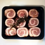 Vaschetta rettangolare nera 1L 22,7×17,7×3,3 cm - Contenitori per asporto GMA