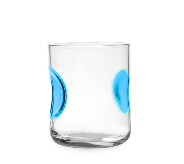 Bicchieri Acqua 31 cl Giove azzurro, colori assortiti Bormioli Rocco GMA personalizzazione vetro