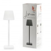 Lampada tavolo LED Bianca Lumière GMA serigrafia su vetro personalizzazioni