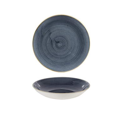 Piatto Fondo Coupe Blueberry 24,8 cm Stonecast Churchill