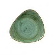 Piatto Triangolare 26,5 cm Samphire Verde