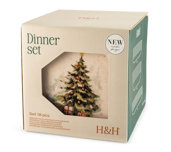 Servizio Piatti Nordic Santa Expres