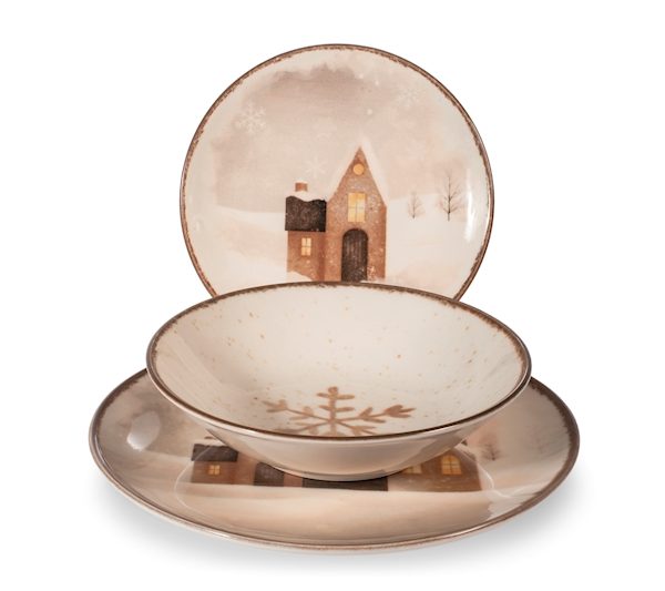 Servizio Piatti Coupe Cinnamon Glow